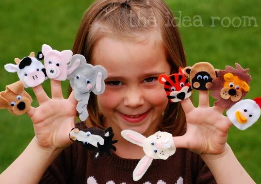 Animal Finger Puppets | Fun Family Crafts