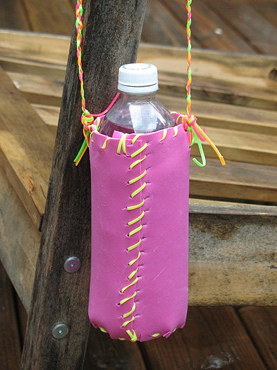 Foam Water Bottle Carrier | Fun Family Crafts