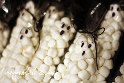 Ghost Marshmallow Party Favors