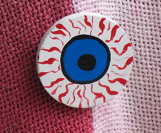 Halloween Eyeball Pin