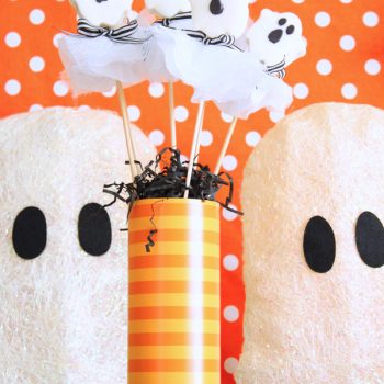Ghost Cookie Pops