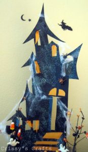 Poster Board Haunted House | Fun Family Crafts