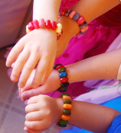 Jelly Bean Bracelets Fun Family Crafts Jelly Bean Bracelets