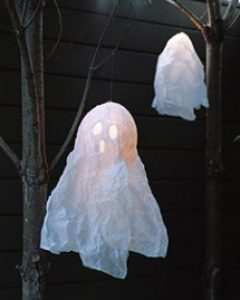 Floating Papier Mache Ghosts | Fun Family Crafts