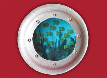 Paper Plate Porthole