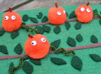 Pom-Pom Pumpkin Patch