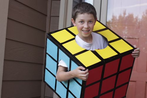 Rubik's Cube Costume | Fun Family Crafts