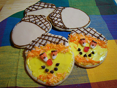 Scarecrow Sugar Cookies