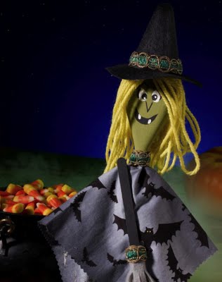 Witch Spoon Puppet