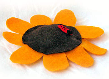 jellycat sunflower pillow