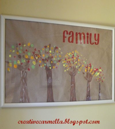 Handprint Family Trees