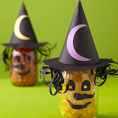 Witch Candy Jars