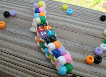 Earth Day Beaded Friendship Bracelet Craft