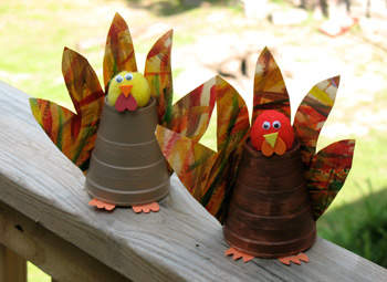 Paper Cup Turkeys