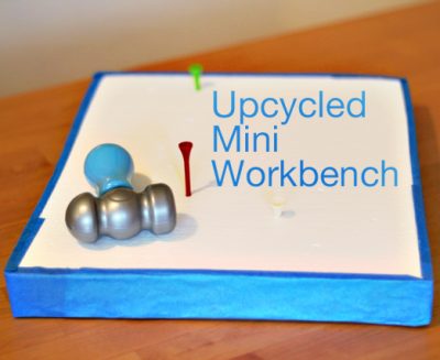 Upcycled Mini Workbench