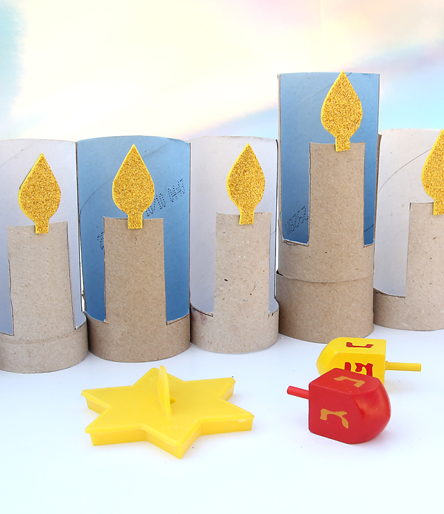 The Remarkerable Menorah – Crafts by Esther O