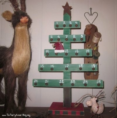 Countdown to Christmas Tree Craft
