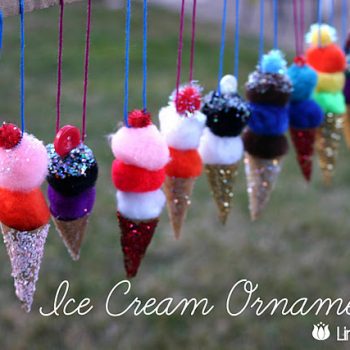 Ice Cream Ornaments