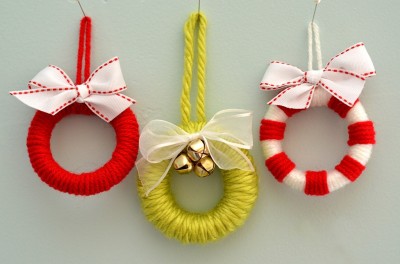 Miniature Wreath Ornaments