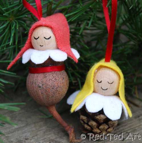 Pine Cone Elves | Fun Family Crafts