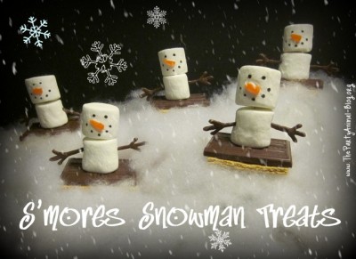 S'mores Snowman Treats