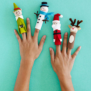 Christmas Finger Puppets