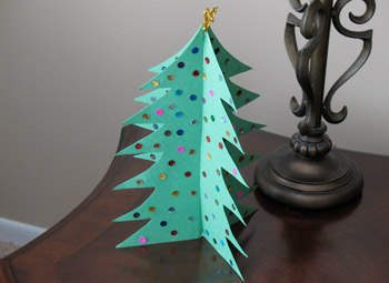 Pop Out Christmas Tree
