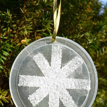 Salty Snowflake Ornaments