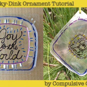 DIY Shrinky Dink Ornaments