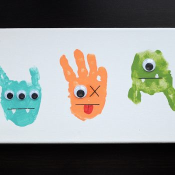 Handprint Monsters