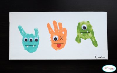 Handprint Monsters