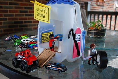 Milk Jug Garage