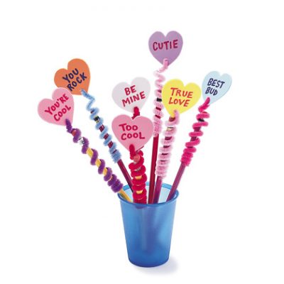 Valentine Pencil Toppers