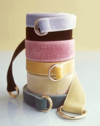 No Sew Velvet Ribbon Belts | Fun Family Crafts