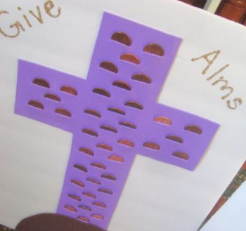 Almsgiving Cross | Fun Family Crafts