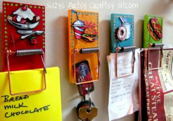 Magnetic Mouse Trap Clips | Fun Family Crafts