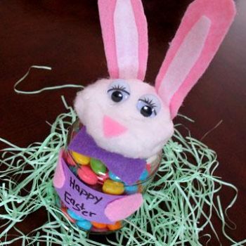 Easter Bunny Candy Holder
