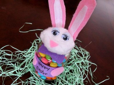 Easter Bunny Candy Holder