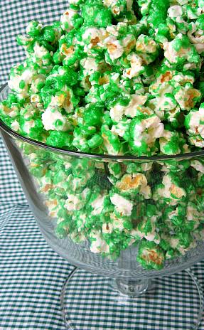 St. Patrick’s Day Candied Popcorn