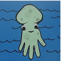 Handprint Octopus