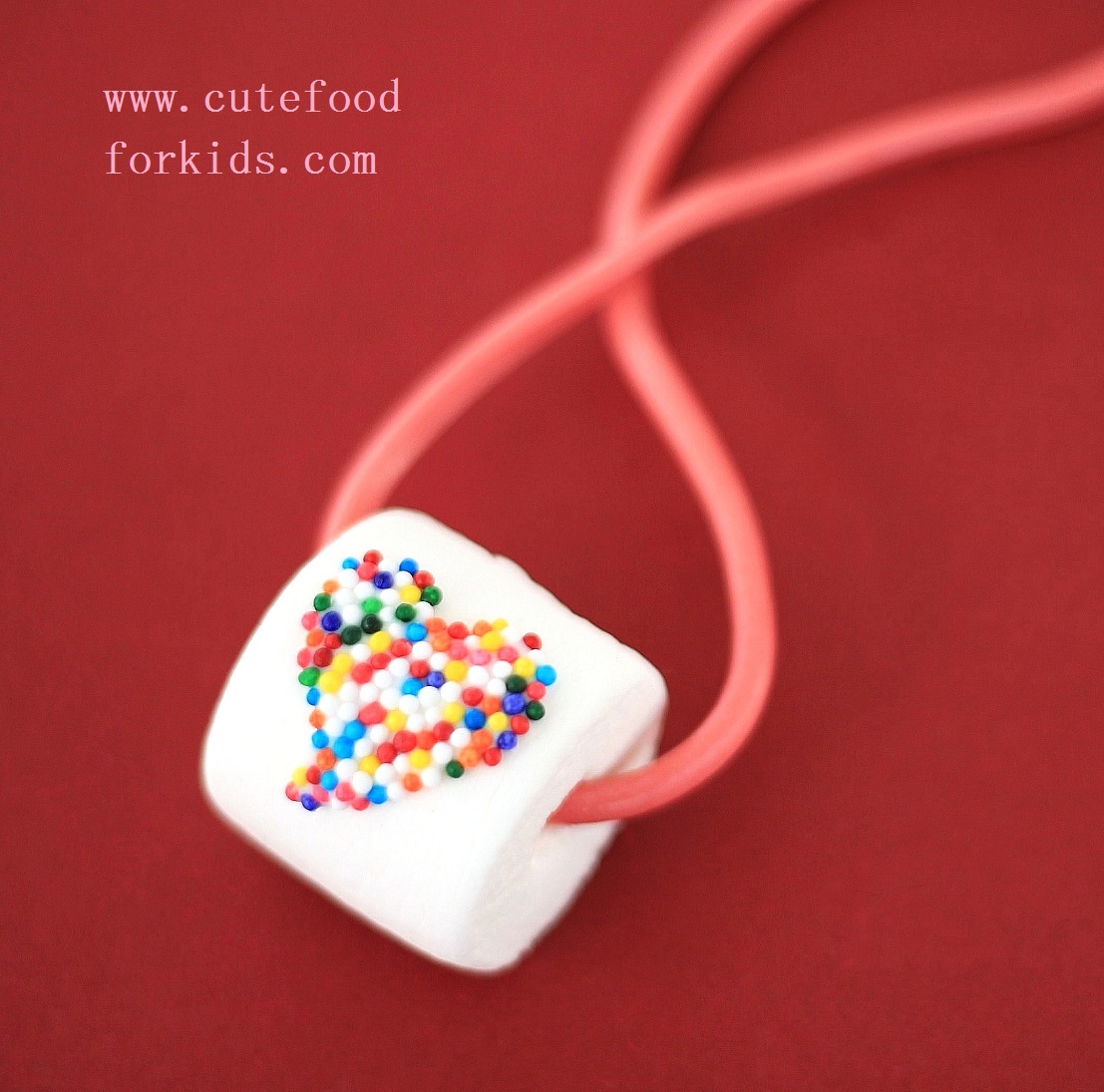 Candy Heart Necklace Fun Family Crafts