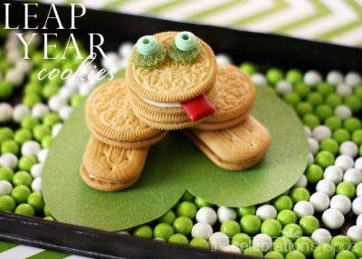 Leap Year Frog Cookies