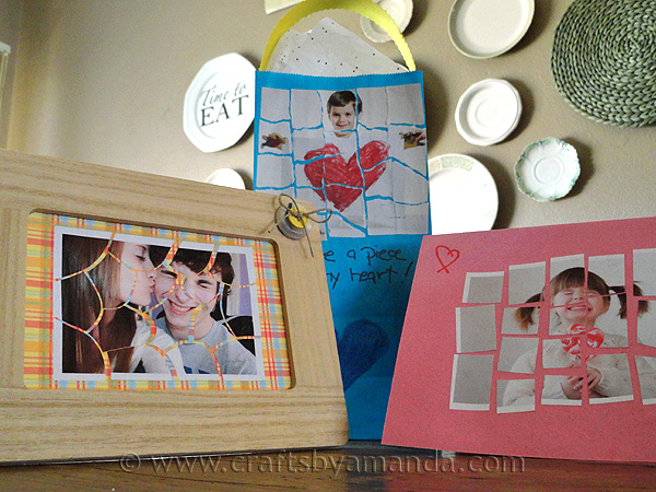 Mosaic Photo Valentines | Fun Family Crafts