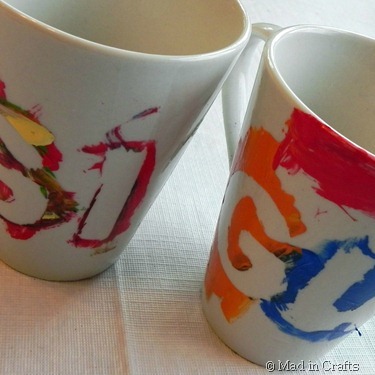 Preschool Painted Mugs