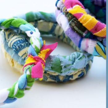 Recycled T-Shirt Bangles