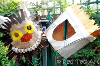 Where The Wild Things Are Paper Bag Crafts