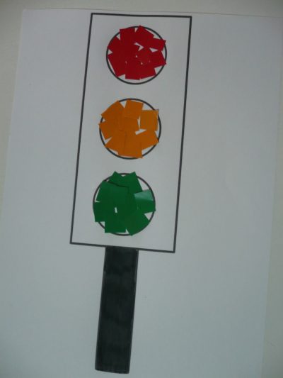 Paper Traffic Lights