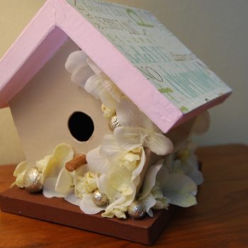 Decoupage Bird House