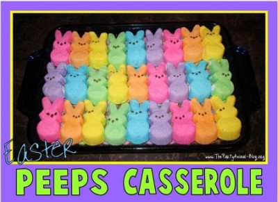 Easter Peeps Casserole