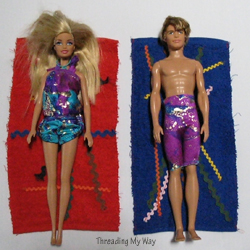 Barbie Beach Towels